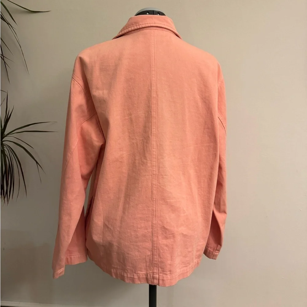 The Upside Light Pink Utility Jacket - Picture 3 of 6